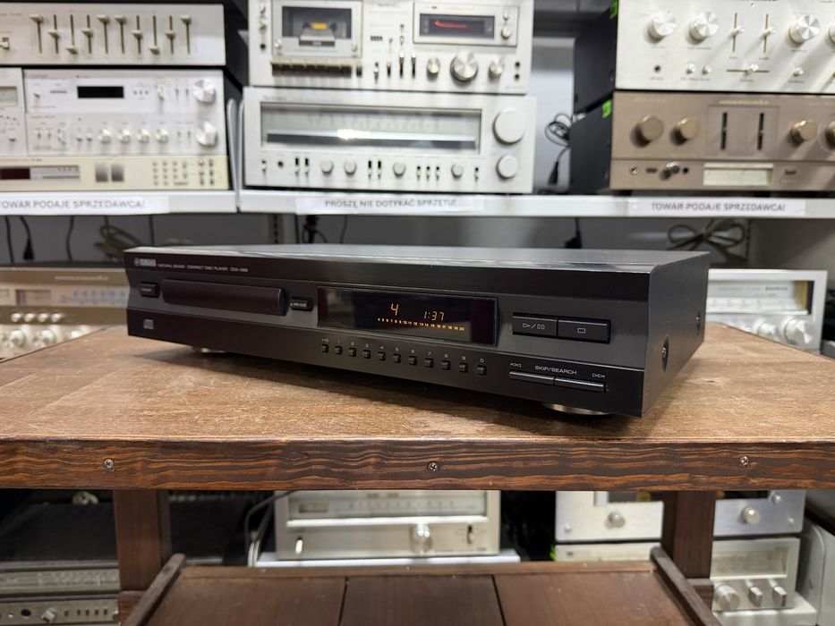 ‼️ Yamaha CDX-396 – Odtwarzacz CD Hi-Fi z 24-Bitowym Przetwornikiem DAC, Wyjściem Cyfrowym i Naturalnym Brzmieniem Yamaha | Audio Room