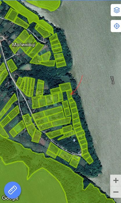 Продається зем.ділянка з виходом на р.Дністер