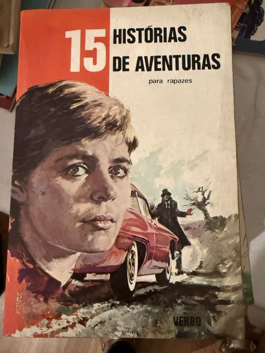 Lote de 9 Livros da Coleção Série 15 - Editorial Verbo (Anos 80)