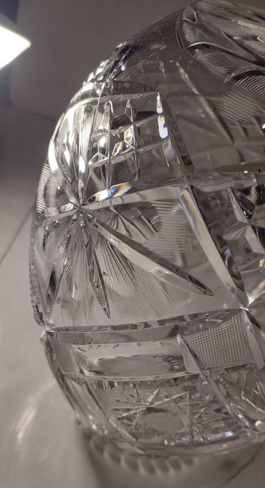 Wazon kryształ Kolekcja PRL duży 29 cm