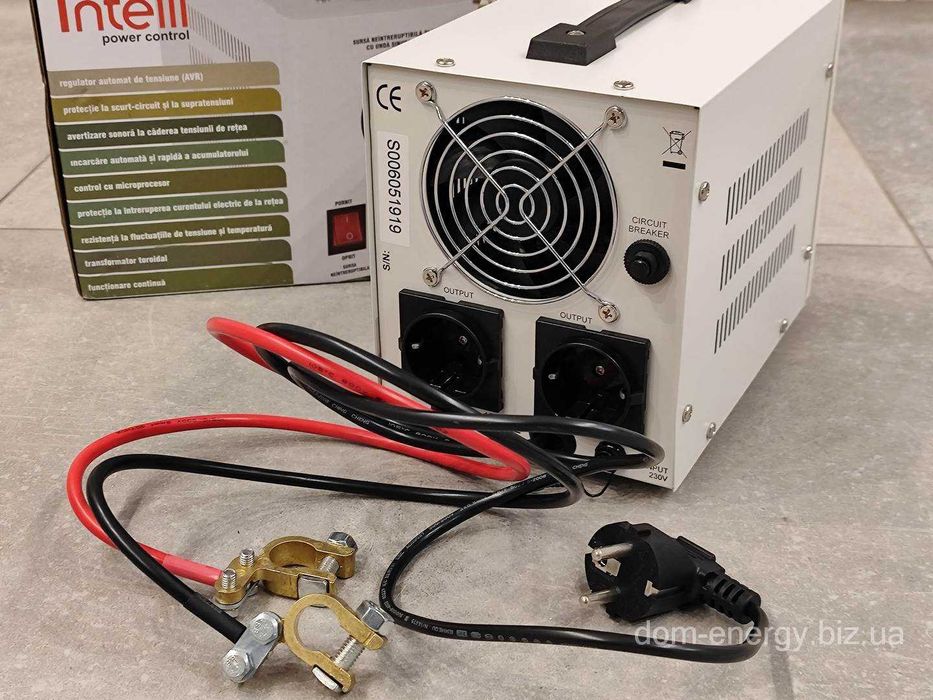 Источник бесперебойного питания ИБП бесперебойник до котла ДБЖ 300W Вт