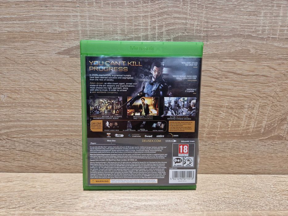 Gra XBOX ONE: Deus Ex: Mankind Divided - Day One Edition