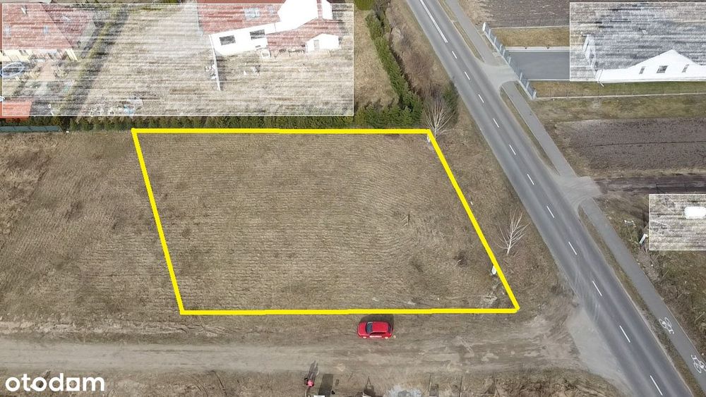 Działka budowlana o pow. 1000 m² Byszki - Widok 2