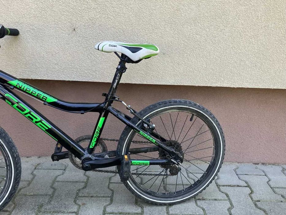 Rower Core Nipper 20" – rama aluminiowa, przerzutki Shimano