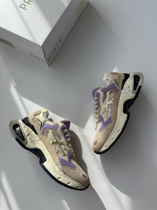 Жіночі кросівки Premiata sharky Оргигінал