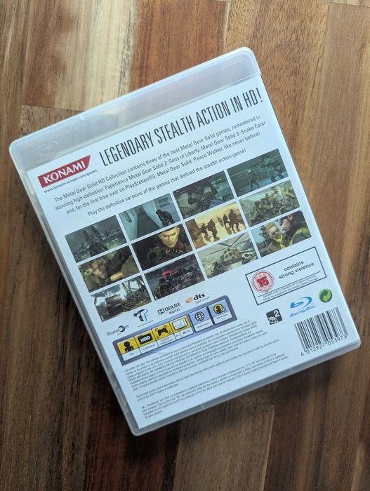 Metal Gear Solid HD Collection PS3 z Instrukcją Wydanie Angielskie