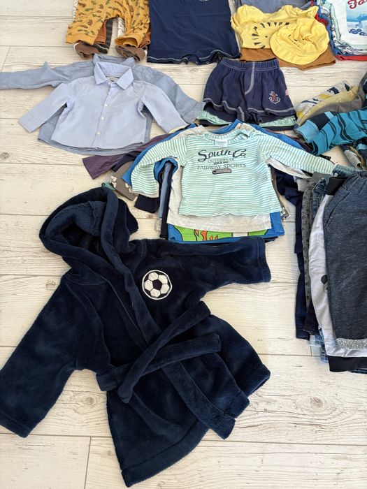 Paka ubrań dla chlopca od 68 H&M pajac Zestaw body
