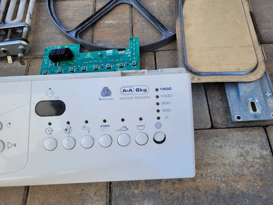 Whirlpool AWO 6204  - panel sterowania