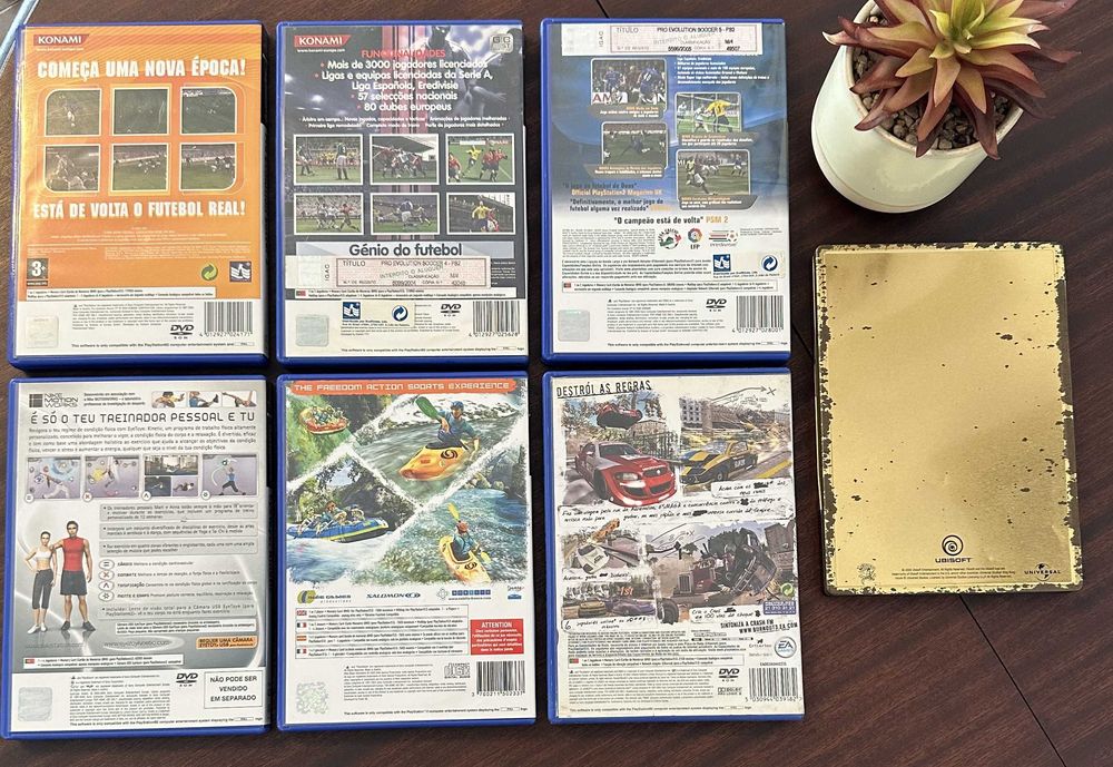 Lote de 7 Jogos Playstation 2