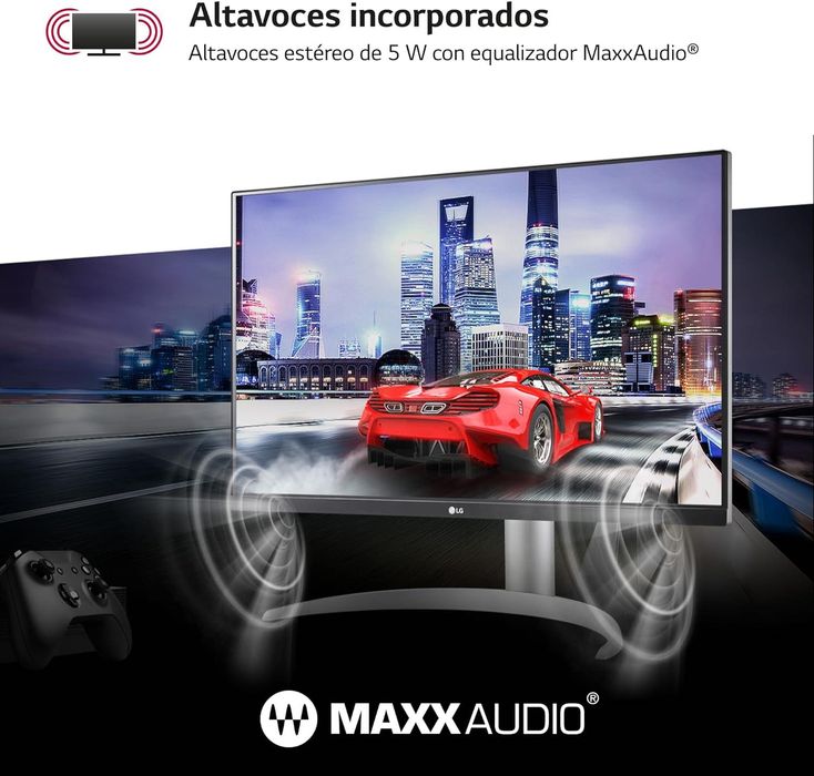 LG 27UP850-W - 4K UHD 27'', 5 ms, Painel IPS LED, HDMI, USB-C