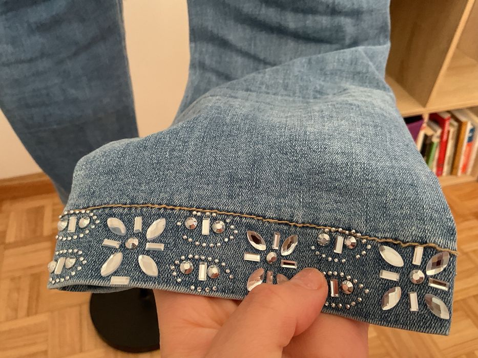 Jeans mulher stretch modeladores L/XL