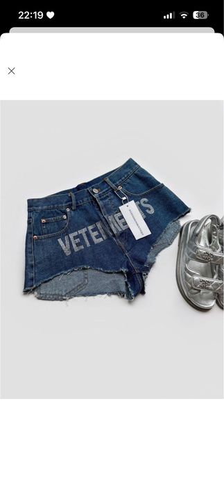 шорти джинсові vetements