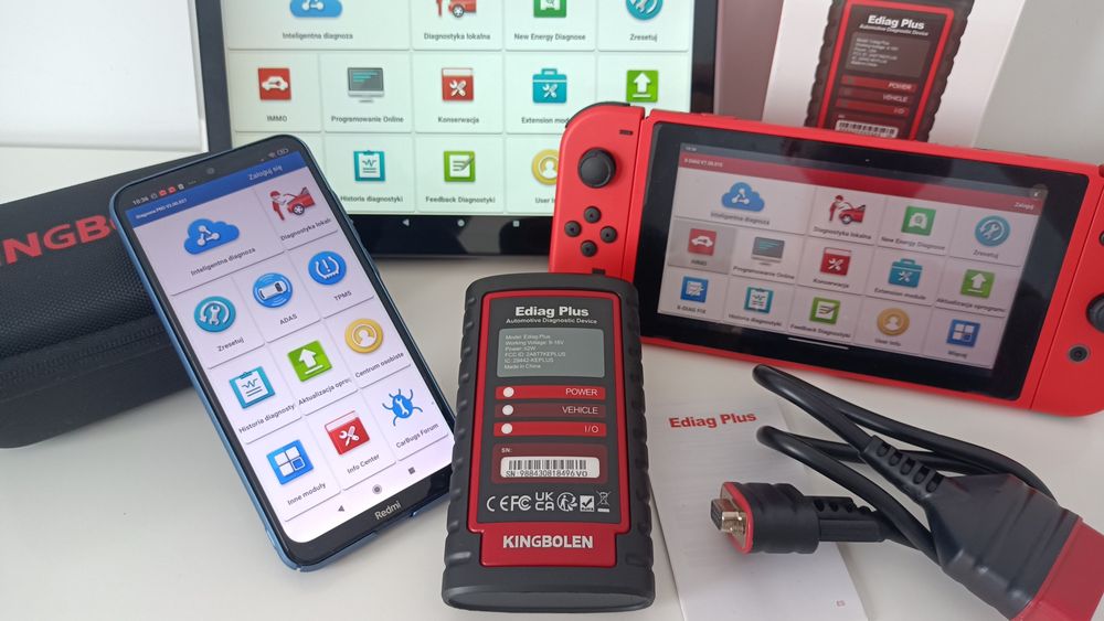 Ediag plus, Thinkdiag 2, DBSCAR 7 Diagzone X-Diag, ADS, ProDiag, Xpro5