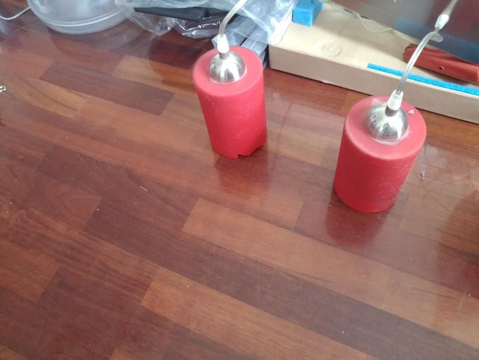 Candeeiro com 3 lampadas a funcionar