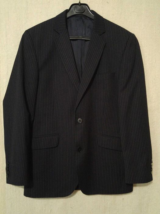 marynarka męska wełniana w paski Aleksander Piękna