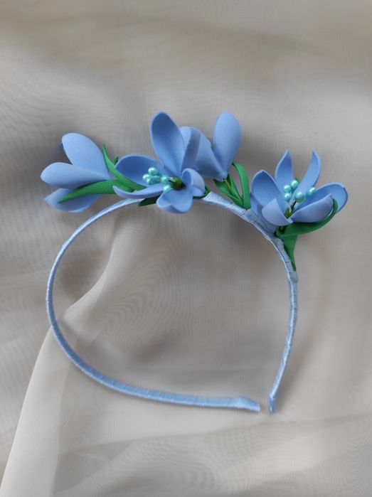 Обруч пролісок, обруч весняна квітка, обруч першоцаіт