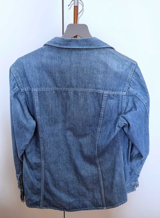 Camisa estilo ganga 100% algodão, tamanho 40