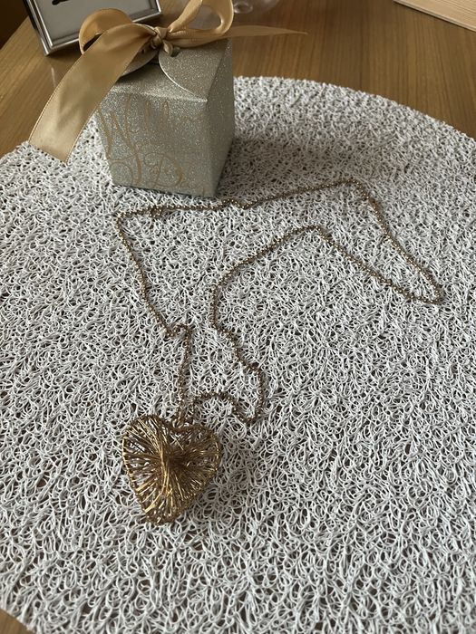 Naszyjnik złoty nowy serce