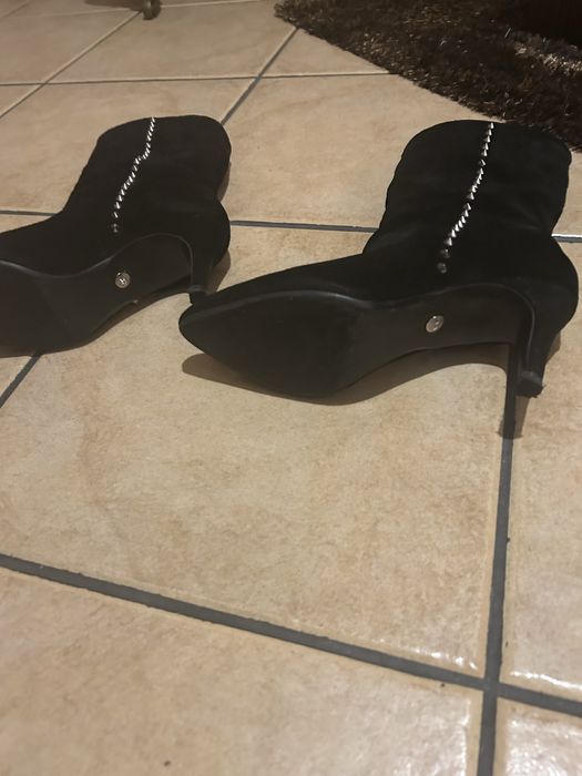 Botas pretas da Zara