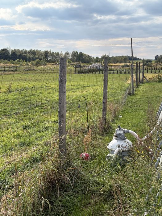 Ogrodzenie budowlane leśne tymczasowe