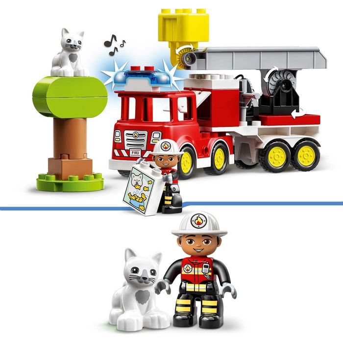 LEGO DUPLO Town 10969 Wóz strażacki