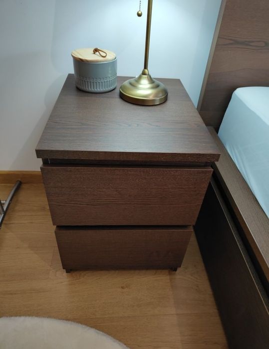 Cama de casal Ikea Malm com gavetas,  como Nova 
Cama 1