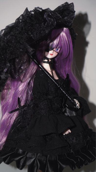 Handmade лялька - готична лоліта Ямімі (Yamimi) 1/6 MJD