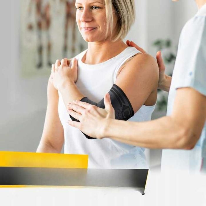 Cambivo Opaska Na Łokieć Tenisisty Golfisty 2Szt Kompresyjna L