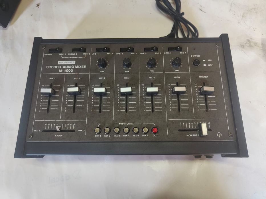 Sond star M-1000 stereo audio Mixer