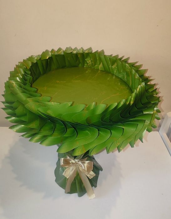Bazy do bukietów do samodzielnego wypełnienia 25 cm marmurek , dzień nauczyciela