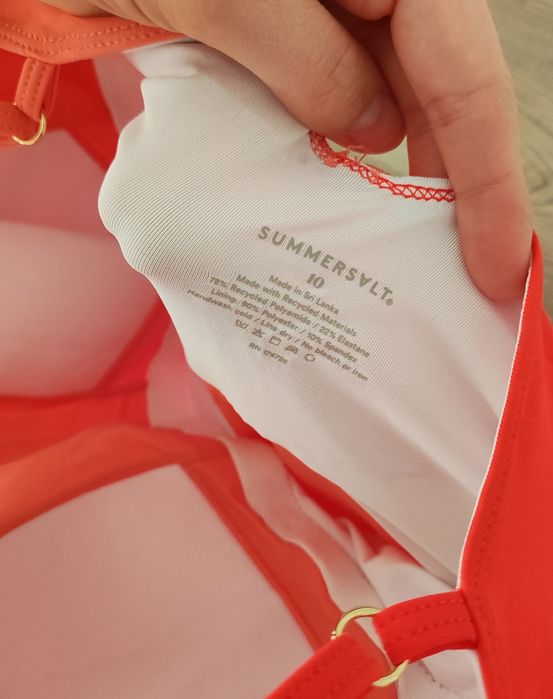 Kostium kąpielowy jednoczęściowy damski na basen plażę 38 M Summersalt