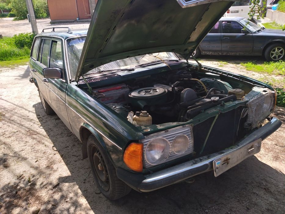 Mercedes 123 капот  616 617 mercedes w 123  2.4 disel 3.0