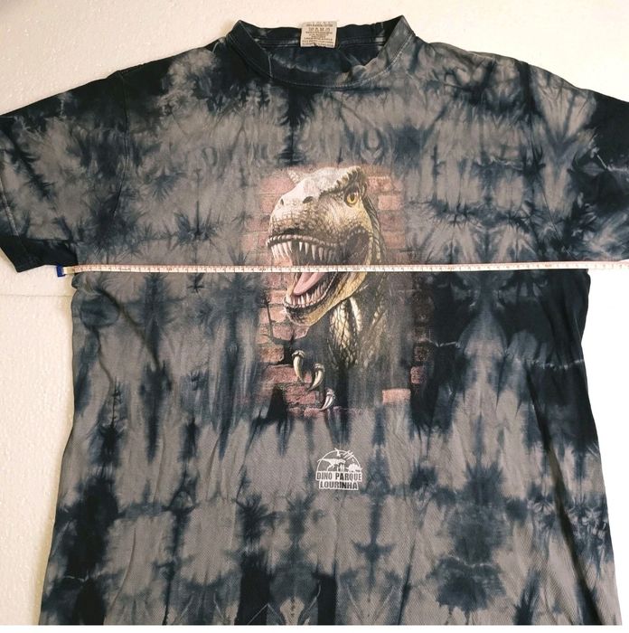 T-Shirt Dino Parque Lourinhã Portugal Unisexo L Tie Dye Dinossauro