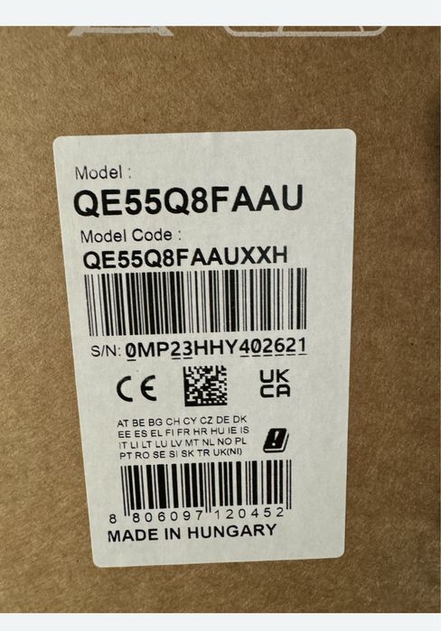 Телевізор Samsung QE43Q8F 50-55-65-75Q8F U8072