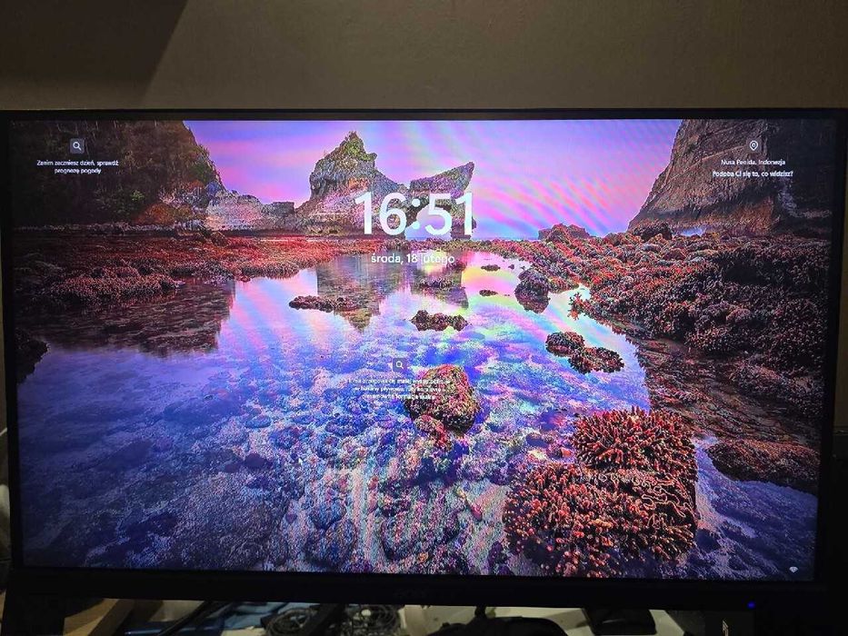 Monitor 520 HZ Acer Nitro XV270F5bmiiprzx 27 stan bdb, mało używany + faktura