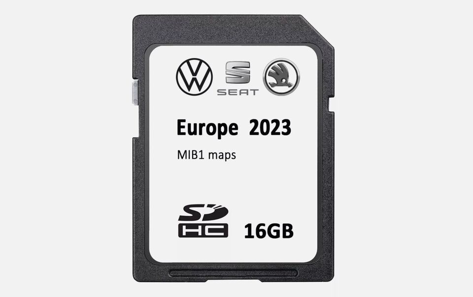 Карта навигации  Seat MIB1 Европа 2023