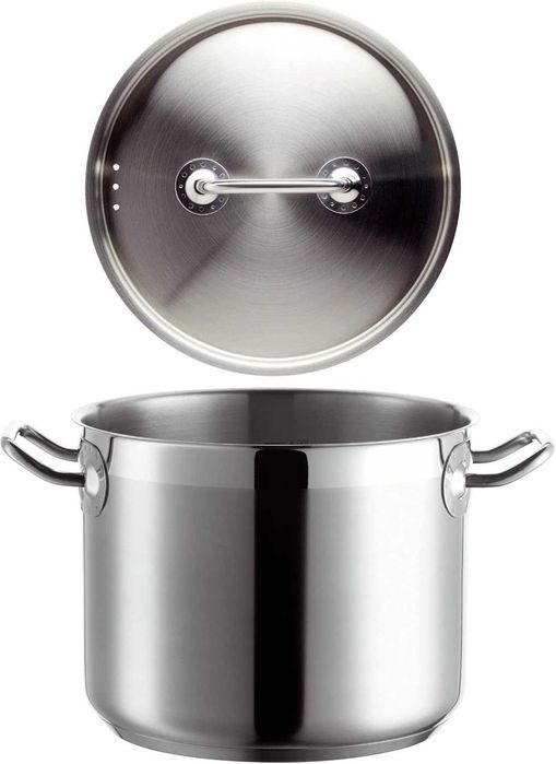 Mäser Professional garnek 5L 20 cm z pokrywką garnek  stal nierdzewna