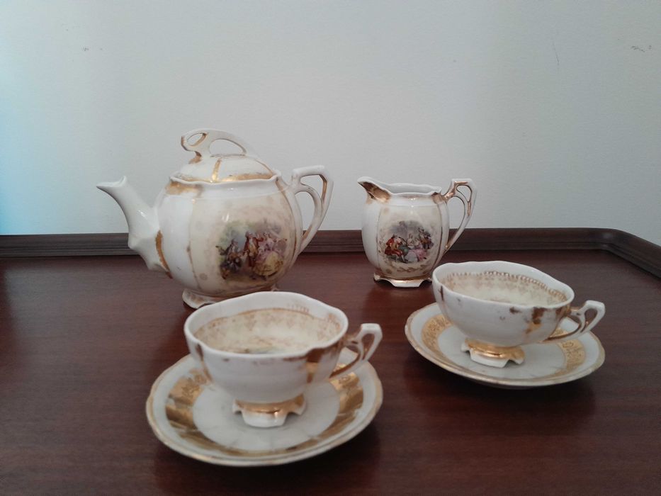 conjunto de café antigo, de coleção