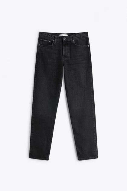 Джинсы Zara Slim fit black. 42