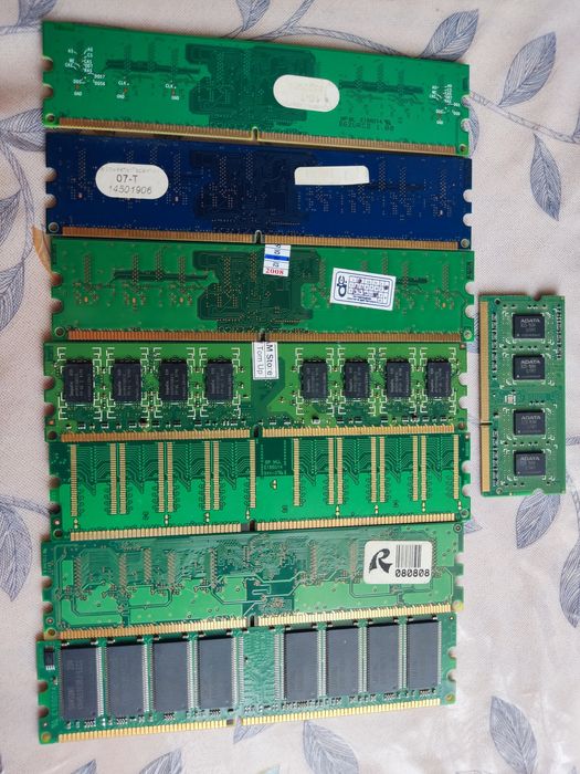 Оперативная память DDR, DDR2, sodimm DDR3