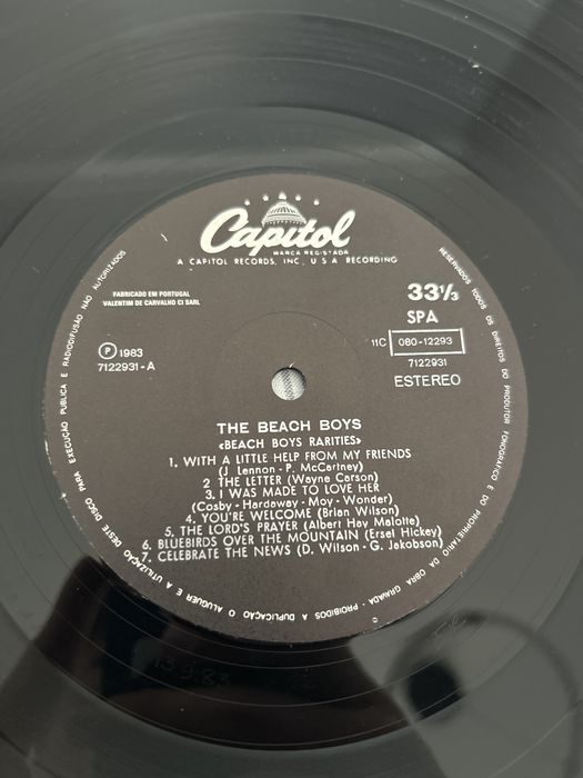 Vinil Beach Boys Rarities