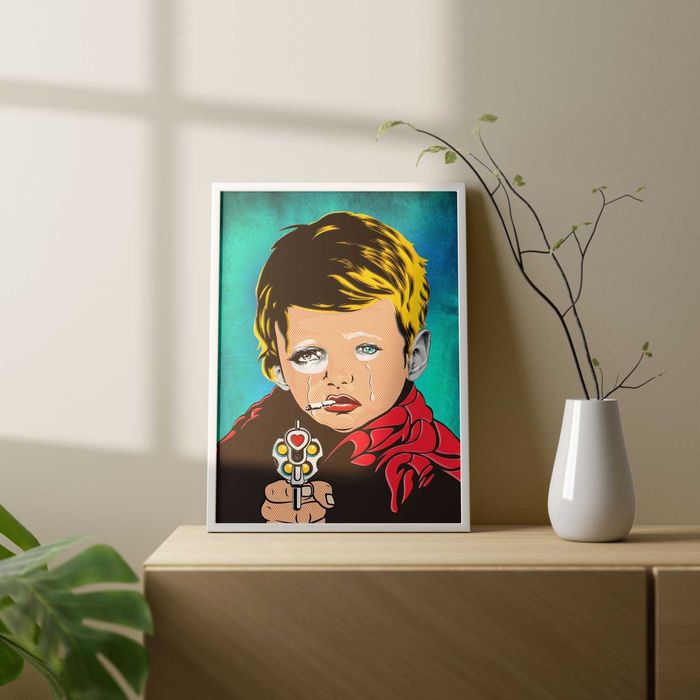 Ilustração "Menino da Lágrima"