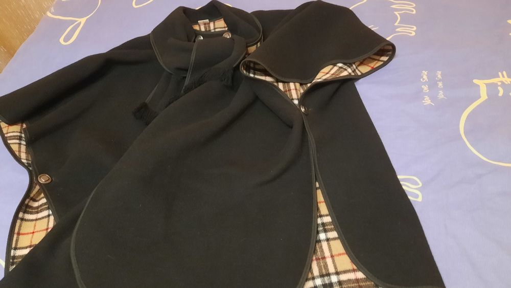 50/58 р. Пончо, шерсть