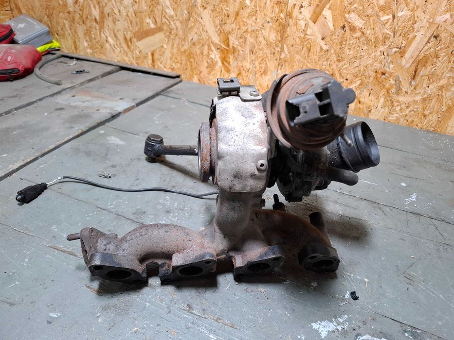 turbo turbina turbosprężarka audi seat skoda vw 2.0 tdi 170km BMN BMR
