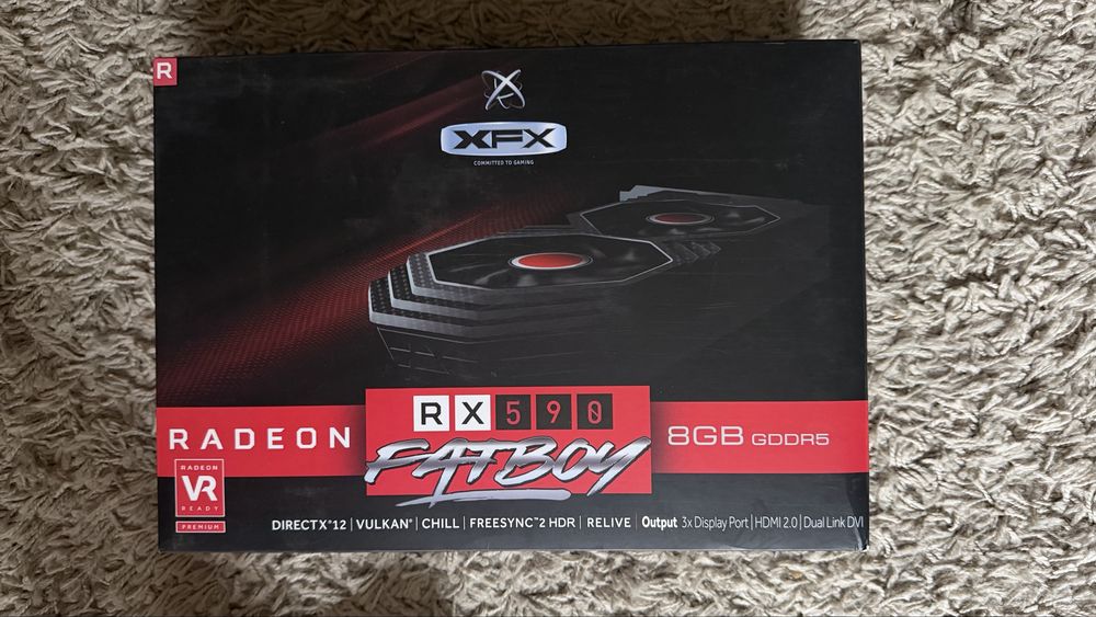 Graficas RX580 e RX590