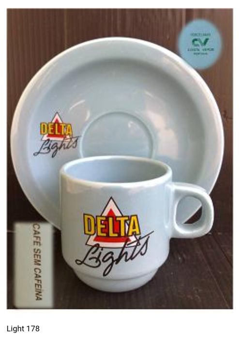 Chávenas de Café marca Delta (Tema Light)