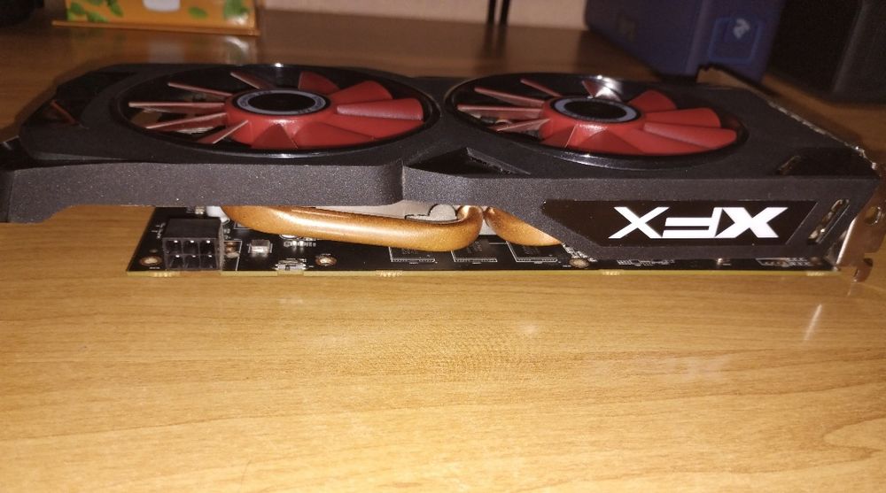 Видеокарта XFX Radeon RX 470 4GB GDDR5 256-bit (б/у) + адаптер 6 pin