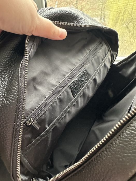 Шкіряний  рюкзак