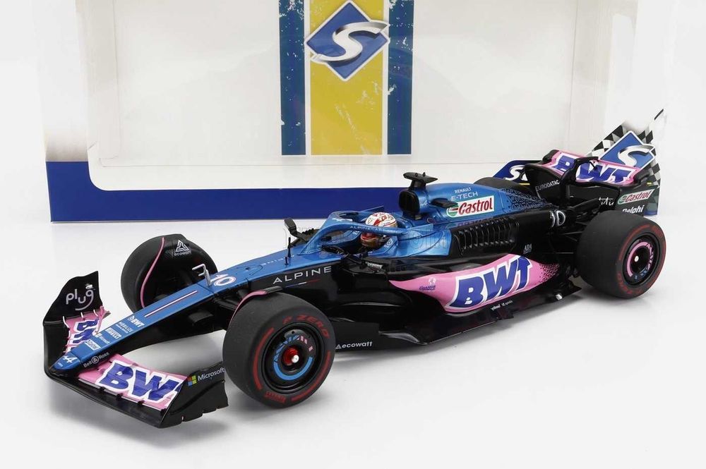 Solido 1/18 - Alpine A523 "BWT" Pierre Gasly #10 3rd GP Pays-Bas 2023