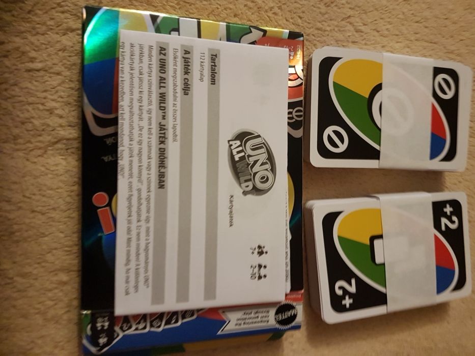 Gra UNO od 2 do 10 osób